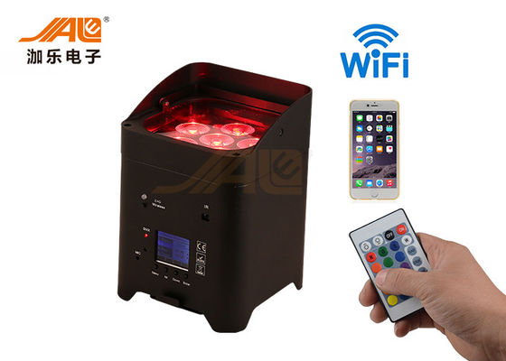 IP33 RGBW UV Đèn LED không dây với điều khiển từ xa không dây