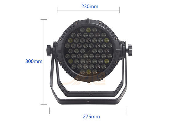 Đèn LED chống thấm 54x3W RGBW Đèn LED sân khấu ánh sáng Par