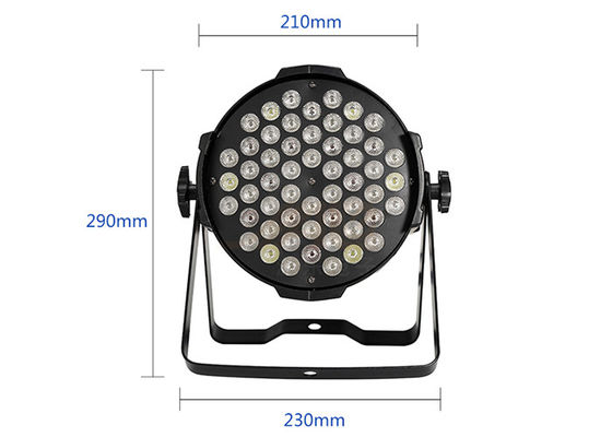 54x3w RGBW 3 IN 1 LED Par có thể chiếu sáng 100% điện tử
