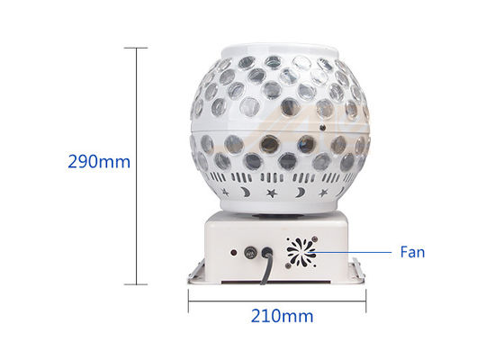 Hiệu ứng LED RGB 3 TRONG 1 50W Đèn sân khấu vũ trường Quả cầu ma thuật pha lê