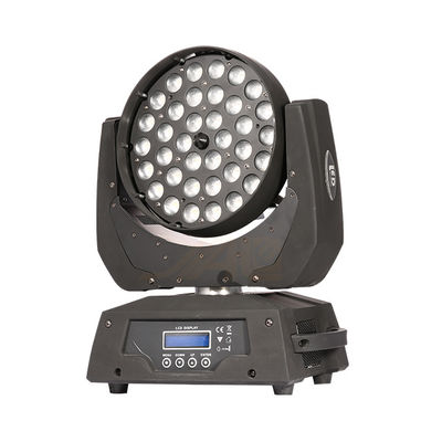 DMX512 Giai đoạn 36 * 12W Đèn LED di chuyển có thu phóng