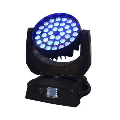 DMX512 Giai đoạn 36 * 12W Đèn LED di chuyển có thu phóng