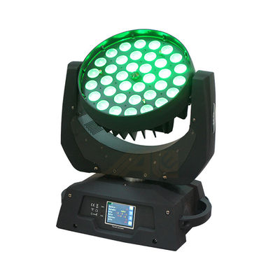 DMX512 Giai đoạn 36 * 12W Đèn LED di chuyển có thu phóng