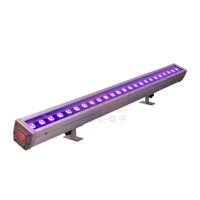 Máy giặt tường LED RGB 24 * 3W DMX không thấm nước để chơi đám cưới