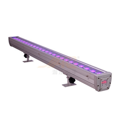 Máy giặt tường LED RGB 24 * 3W DMX không thấm nước để chơi đám cưới