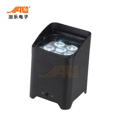 6PCS RGBWAUV 6 trong 1 Đèn LED không dây Par Cans Pin IRC Par Light