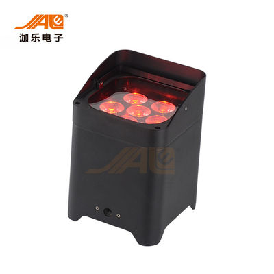 6PCS RGBWAUV 6 trong 1 Đèn LED không dây Par Cans Pin IRC Par Light