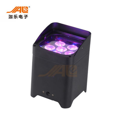 6PCS RGBWAUV 6 trong 1 Đèn LED không dây Par Cans Pin IRC Par Light