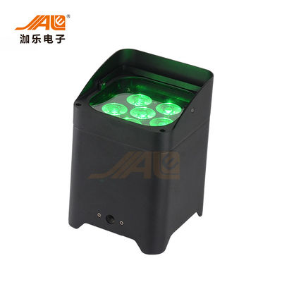 6PCS RGBWAUV 6 trong 1 Đèn LED không dây Par Cans Pin IRC Par Light