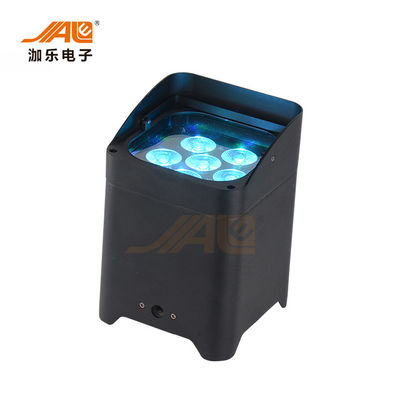 6PCS RGBWAUV 6 trong 1 Đèn LED không dây Par Cans Pin IRC Par Light
