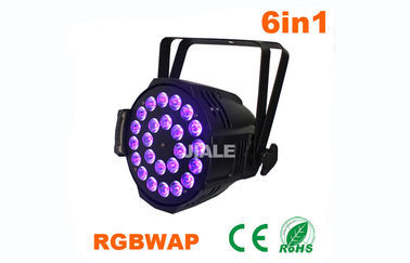 Đèn LED Par đầu tiên có thể chiếu sáng UV 24pcs Đèn Led 6 in 1 Hiển thị Ánh sáng cho Ánh sáng của CE và RoHS