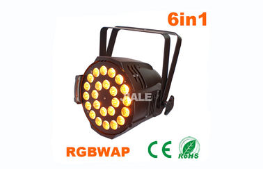 Đèn LED Par đầu tiên có thể chiếu sáng UV 24pcs Đèn Led 6 in 1 Hiển thị Ánh sáng cho Ánh sáng của CE và RoHS