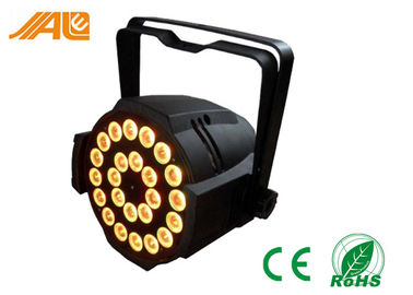 Màu đỏ xanh Xanh lam Trắng Amber RGBWA 5 in 1 Led Par 64 Dàn Dj Cans Stage Show Lighting