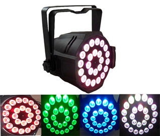 Màu đỏ xanh Xanh lam Trắng Amber RGBWA 5 in 1 Led Par 64 Dàn Dj Cans Stage Show Lighting