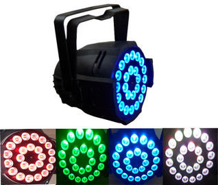 Màu đỏ xanh Xanh lam Trắng Amber RGBWA 5 in 1 Led Par 64 Dàn Dj Cans Stage Show Lighting