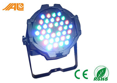 36 x 3W RGB Led Par 64 Nhẹ / Nhôm Par Kép Có thể Đèn sân khấu trong nhà cho buổi tiệc hoặc buổi hòa nhạc