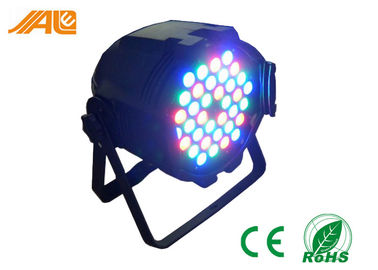 36 x 3W RGB Led Par 64 Nhẹ / Nhôm Par Kép Có thể Đèn sân khấu trong nhà cho buổi tiệc hoặc buổi hòa nhạc