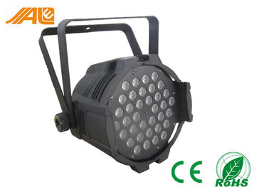 36 x 3W RGB Led Par 64 Nhẹ / Nhôm Par Kép Có thể Đèn sân khấu trong nhà cho buổi tiệc hoặc buổi hòa nhạc
