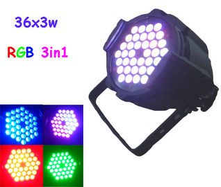 36pcs 3w Rgb 3 trong 1 đèn LED Par Can Lights DJ / Disco / Câu lạc bộ đêm Đèn chiếu sáng LED