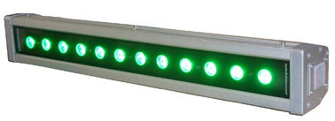 IP65 Chống thấm nước 12 x 8w RGBW Đèn LED Tường sáng ngoài trời DMX512 3Ch / 6CH