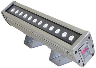 IP65 Chống thấm nước 12 x 8w RGBW Đèn LED Tường sáng ngoài trời DMX512 3Ch / 6CH