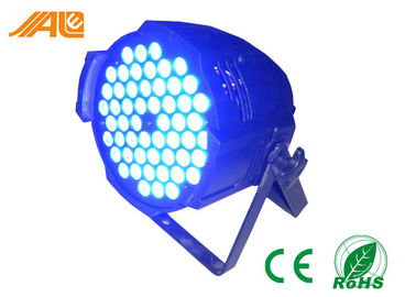 High Lumen 54PCS 3W LED Par Can Lights Par 64 Ánh sáng Nhiều Màu DJ Giai đoạn Ánh sáng 162W DMX 512 Điều khiển CE &amp; RoHS Đèn