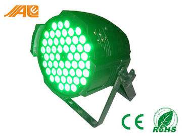 High Lumen 54PCS 3W LED Par Can Lights Par 64 Ánh sáng Nhiều Màu DJ Giai đoạn Ánh sáng 162W DMX 512 Điều khiển CE &amp; RoHS Đèn