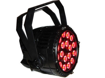 High Lumen LED ngoài trời Par18x10w Rgbw 4in1 Ip65 Chiếu sáng Chiếu sáng Đèn sân khấu