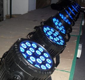 Tiết kiệm năng lượng Đèn LED ngoài trời Đèn LED Light Light 18 x 10w RGBWA Professional Stage Lighting