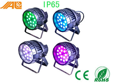 Màu sắc 18 x 10w Rgbw 4 trong 1 đèn LED Par ngoài trời với Zoom Red xanh Xanh Trắng Ánh Sáng