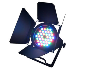 DMX 512 Barndoor 36 x 3w Rgb Led Par 64 Đèn pin tại chỗ Đa đèn PAR Có thể Đèn sân khấu