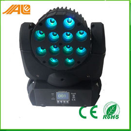 12 x 10w Rgbw 4in1 DJ Giai đoạn Moving Head Wash Độ sáng cao Led