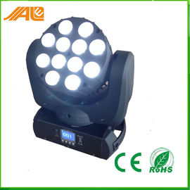 12 x 10w Rgbw 4in1 DJ Giai đoạn Moving Head Wash Độ sáng cao Led