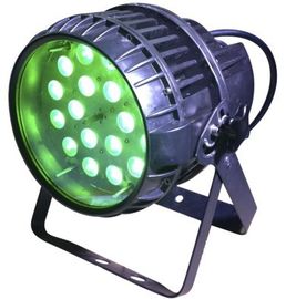 Ánh sáng Phóng to 18 x 10w Rgbw Ip65 Đèn sân khấu ngoài trời 110V - 240V