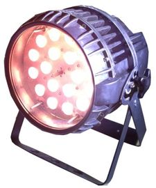 Ánh sáng Phóng to 18 x 10w Rgbw Ip65 Đèn sân khấu ngoài trời 110V - 240V