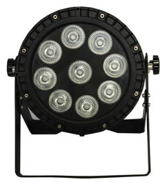 Ip65 9pcs 10w Rgbw 4in1 Chống nước ngoài trời Có thể Par Có thể 64 Với Sáu Hiệu ứng Rainbow