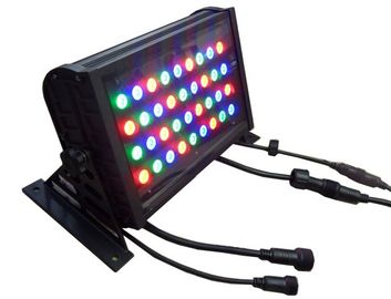 Ngoài trời 36 x 3w Rgb Ip65 sân khấu dẫn tường đèn chiếu sáng / sự kiện