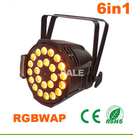 6in1 Đèn Led Stage Parade DJ / Lights Dmx Led Par Par Paral Có thể 24pcs 15w Rgbwa Uv