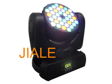 Ánh sáng Led Sharpy Di chuyển Đèn Giai đoạn 36 x 3w Rgbw DMX512