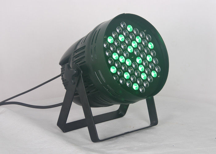 192w LED Par Can Lights R12 \ G18 \ B18 \ W6 \ A6  DMX 512 5 / 9 Channel