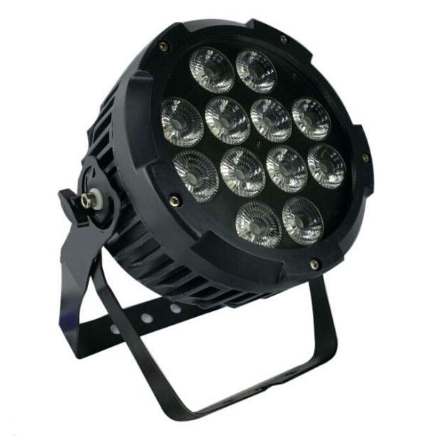 IP65 12pcs * 12w 4 trong 1 RGBW Đèn LED ngoài trời có Chân đế Nhôm đúc