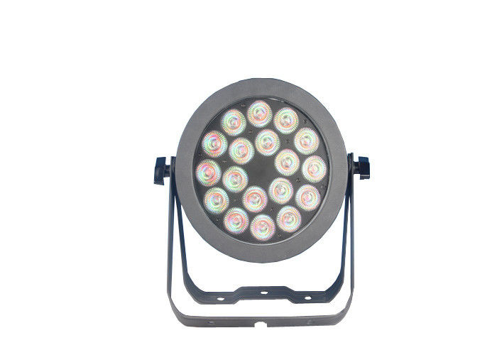 18 Cái 6 trong 1 RGBW LED Stage Par Lon Lights Với Nhôm Die-Cast nhà ở