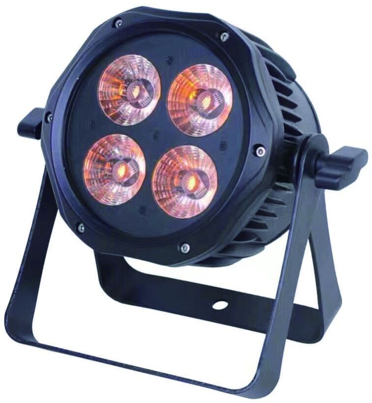 Auto Mode 4 CÁI 40 Wát LED Par Có Thể Đèn, 3 trong 1 RGB Led Disco Đảng Lights