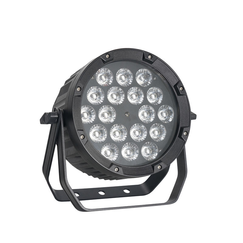 18pcs 12W IP65 chống nước ngoài LED Par cho các sự kiện RGBWA UV 6in1