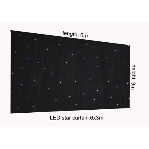 Bán buôn đèn LED Star Curtain Chiếu RGB cho Tiệc cưới hoặc Trang trí sân khấu Sự kiện