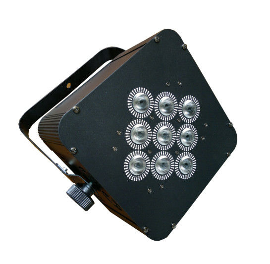 9W 10W 15W Pin hoạt động không dây LED Par Cans Ánh sáng sân khấu chuyên nghiệp ánh sáng