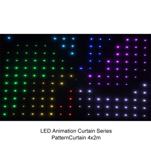 Màu Đen P9 đến P20 Màn hình Led LED 4 x 3m, Màn hình Led Led linh hoạt 200w
