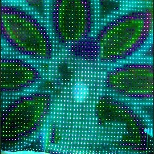 Vải Nhung Chống Cháy Rgb 3 Trong 1 Màn Hình Chiếu Sáng Tầm nhìn Tầm nhìn Màn Rèm trong / ngoài trời