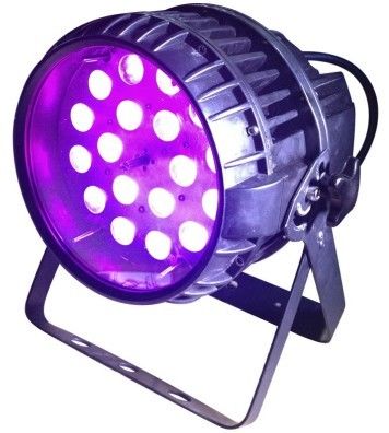 Ánh sáng Phóng to 18 x 10w Rgbw Ip65 Đèn sân khấu ngoài trời 110V - 240V