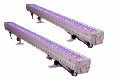 RGBW 24 PCS Led Wall Washer Light 96W CE RoHS IP 65 4 / 8 CH Led Wal lWasher Light